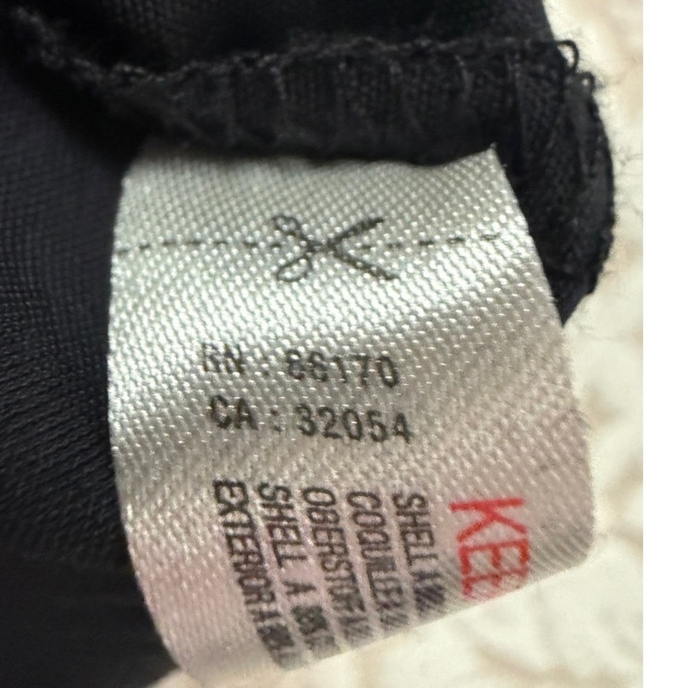 Anthropologie Daily Practice Black Ruched Sleeve Sweatshirt Mini Dress M Sporty - Picture 12 of 12